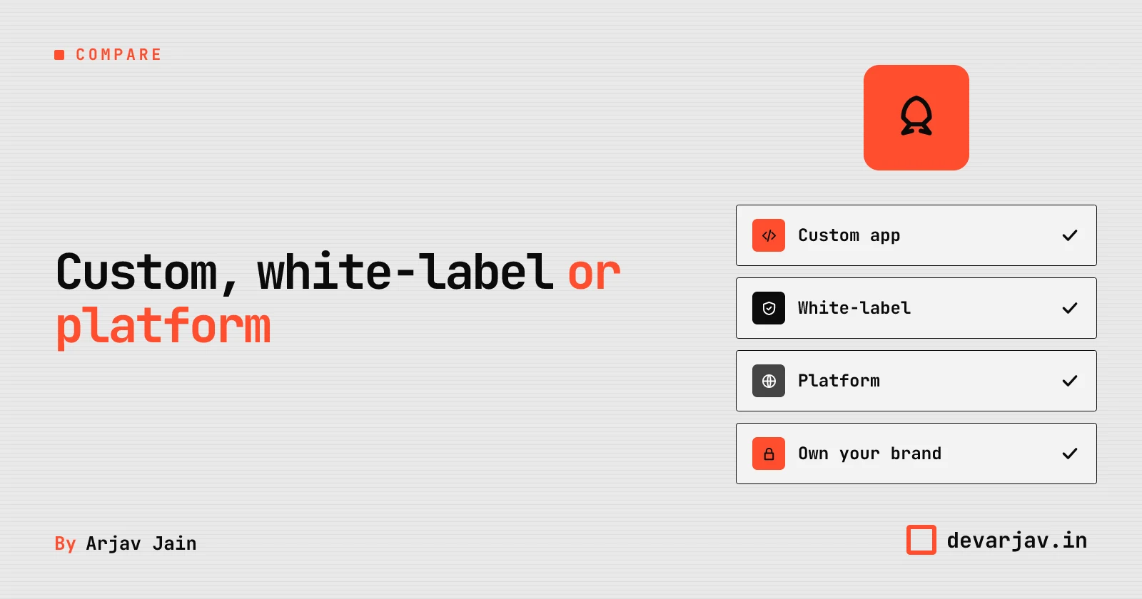 Three paths to build a quick commerce app: custom, white-label, platform